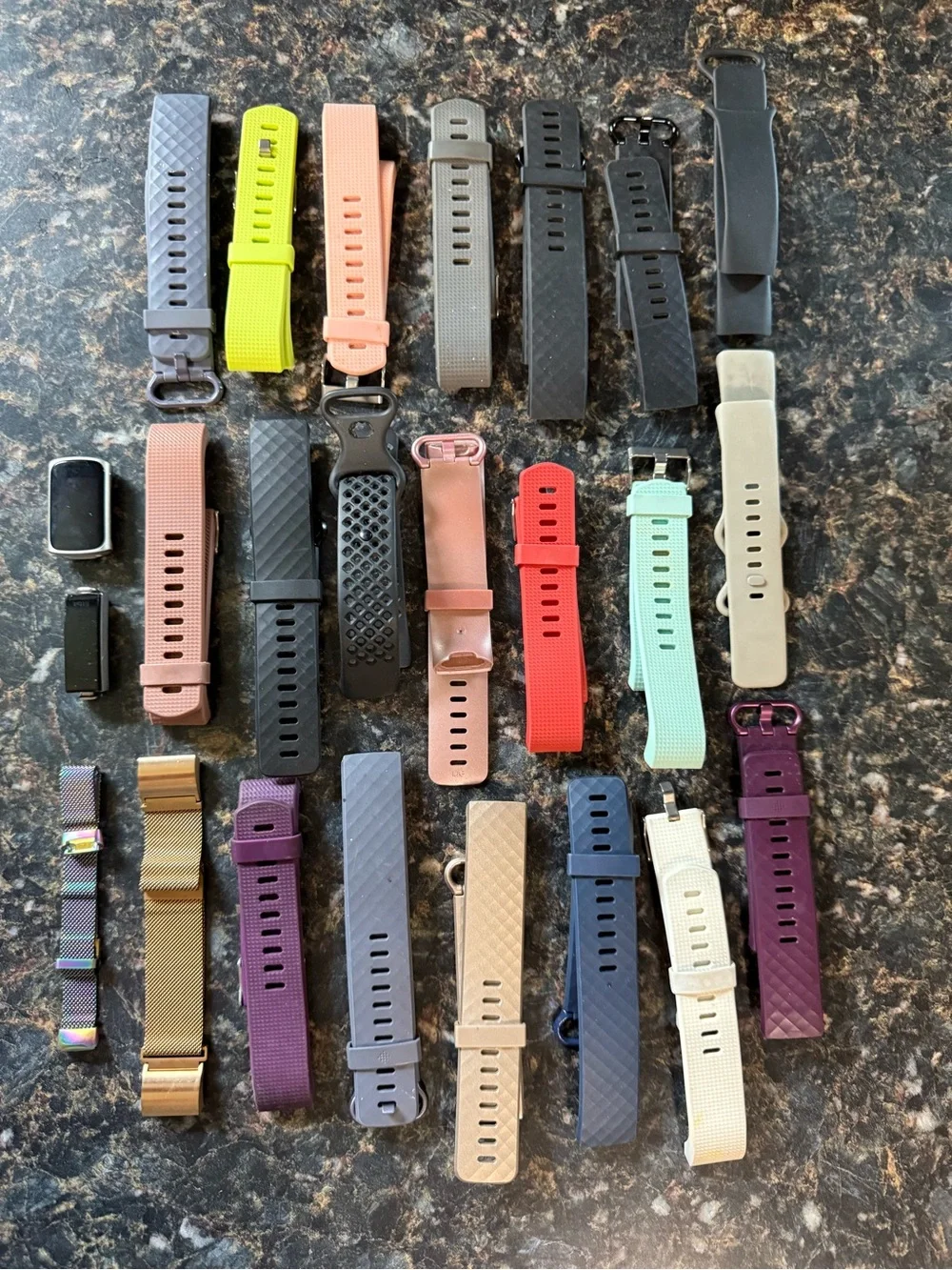 Fitbit Bands and Two Units